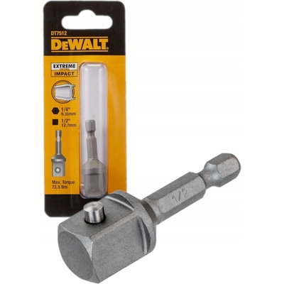 DeWALT DT7512 Adaptér z 1/4" šestihran na 1/2" čtyřhran