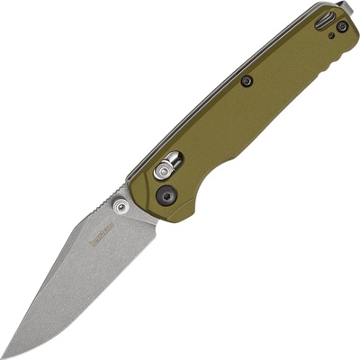 Kershaw BEL AIR CLIP POINT ALUM OLV/MAGNACUT WF DuraLock K-6106OL