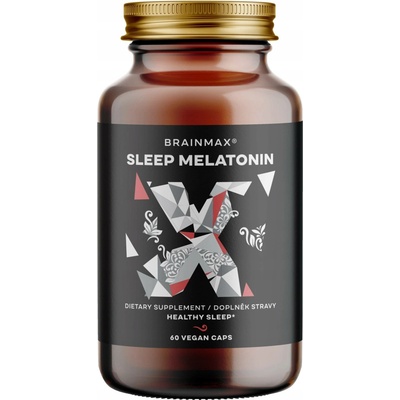 BrainMax Sleep Melatonin 60 rostlinných kapslí