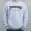 Thrasher Skate Mag Crew mikina gry