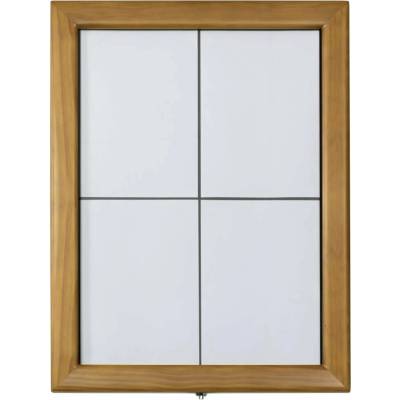 Hendi Gastrofans Informační LED displej Securit 4x A4 - teak