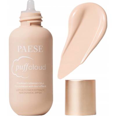 Paese Puff Cloud Foundation 01 Light Beige Make-up s efektom blur 37 ml