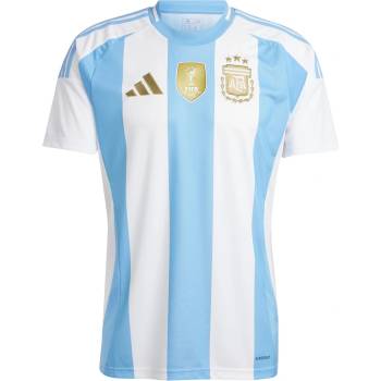 adidas Футболна фланелка Adidas Argentina Home Shirt 2024 Adults - White/Blue