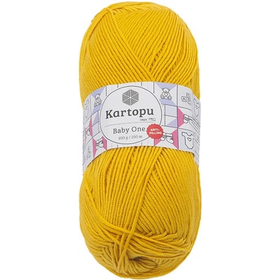 Bellatex Příze BABY ONE 100g / 250 m hořčicová