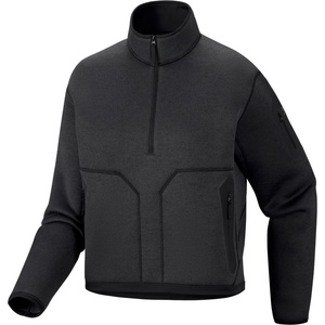 Arc'teryx Дамски поларен пуловер Arc'teryx Women's Covert 1/2 Zip Fleece jumper - Black Heather - размер XL (105-7790-0116)
