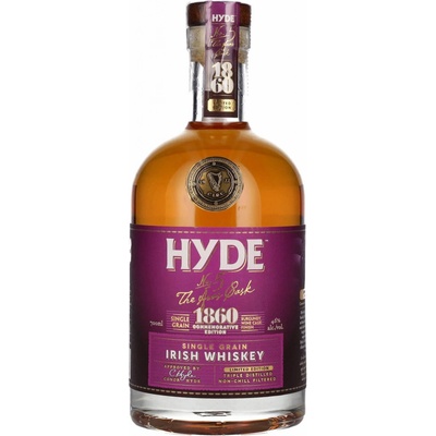 Hyde whisky Burgundy NO.5 6y 46% 0,7 l (čistá fľaša)