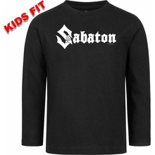 Tričko metal METAL-KIDS Sabaton Logo černá