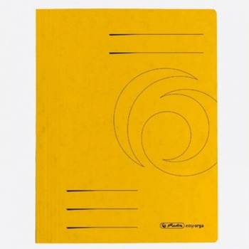 Image 1 of Herlitz Папка от картон Herlitz Easyorga, с машинка, жълта (OK1249)