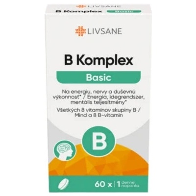 Livsane Aminolabs Vitamín B komplex 60 tabliet