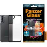Panzer Гръб PanzerGlass за Samsung Galaxy S21 AntiBacterial - Черна рамка