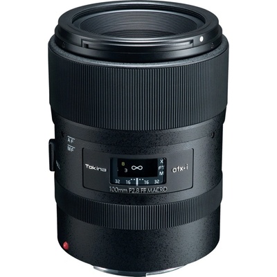 TOKINA 100 mm f/2.8 atx-i FF Macro PL-mount US Nikon F