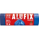 Alufix Pytle zatahovací LDPE 35 l 26 µm 15ks modré