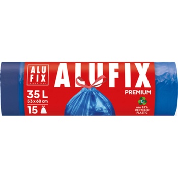 Alufix Pytle zatahovací LDPE 35 l 26 µm 15ks modré