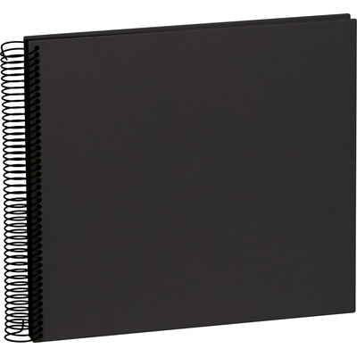 Semikolon Фотоалбум Uni Economy с черни карти среден размер черен (352918)