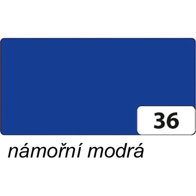 Folia Bringmann Barevný papír 130g 1 list A4 Námořní modrá