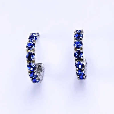 Čištín s krystaly Swarovski Saphire NŠ 1340