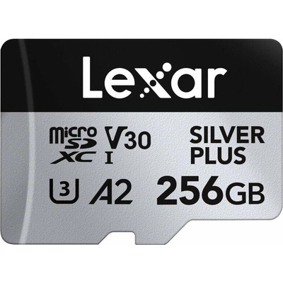 Lexar microSDXC 256GB Professional Silver Plus LMSSIPL256G-BNANG