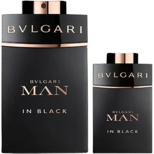 Bvlgari Man in Black - Подаръчен комплект за мъже: 60мл парфюм EDP + 15мл парфюм EDP
