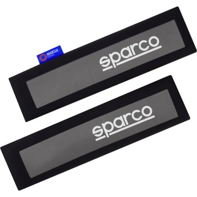 Sparco Návleky na bezpečnostní pásy šedé | Zboží Auto
