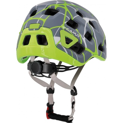 C. A. M. P C. A. M. P. Хибридна каска C. A. M. P. Storm Climbing helmet - Grey / Lime - размер 54-62 cm (317-0180-0512)