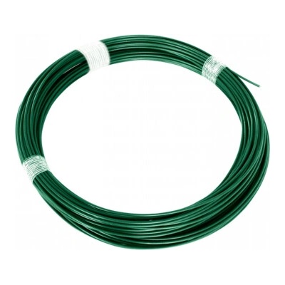 Drát napínací Zn + PVC Pilecký 52 m zelený