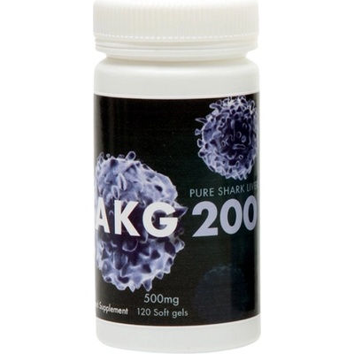 Marine Health AKG 200 | Shark Liver Oil 500 mg [120 Гел капсули]