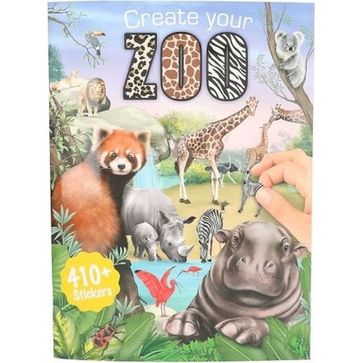Top Model Kreativní sešit se samolepkami create your zoo