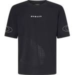 Oakley Мъжка фланелка с къс ръкав за колоездене Oakley Seeker Whip S/S Jersey Cycling jersey - Pitch Black (056-3985-0311)