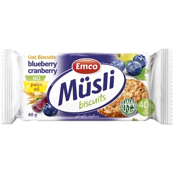 ЛАЙТС ЕМКО БИСКВИТИ ОВЕСЕНИ 60ГР. БОРОВИНКА