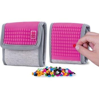 Pixie Crew портфейл СИВО/ФУКСИЯ