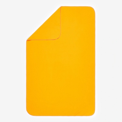 Decathlon uterák z mikrovlákna L 80 x 130 cm oranžový