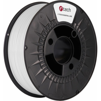 C-TECH PETG, 1,75mm, 1kg, bílá