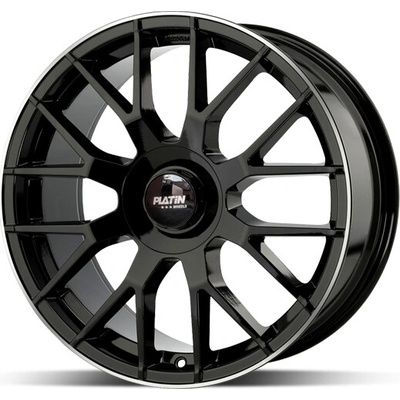 Platin P108 8x19 5x112 ET43 black polished