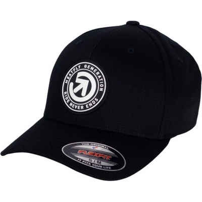 Meatfly Raptor Flexfit Generation Black Červená