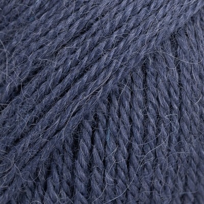 DROPS Design Alpaca Uni Colour 4305 Dark Indigo Плетива прежда (10464305)
