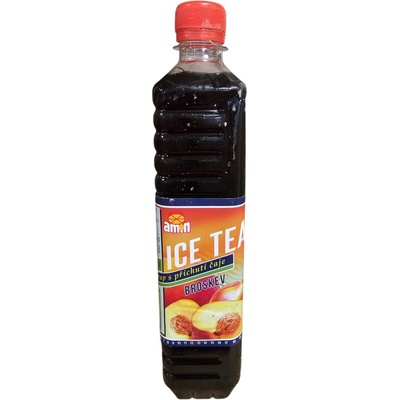 Amin sirup Ledový čaj broskev 0,6 l