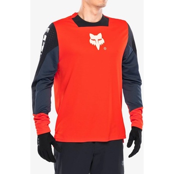 Fox Defend Elevated LS fluorescent red