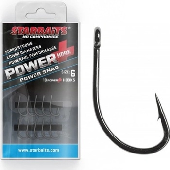 Starbaits Power Hook Ptfe Coated Power Snag vel.6 10 ks
