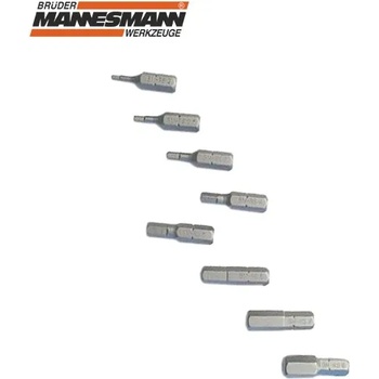 B. mannesmann Шестограм бит за отвертка 7.0 x 25 mm, 10 бр. / MANNESMANN 20256 / (M 20256)