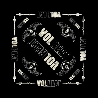 Volbeat bavlněný šátek Logo Black