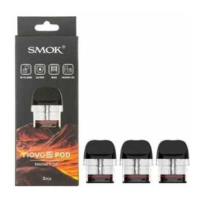 Smoktech Novo 5 MTL cartridge 0,7ohm 2 ml 3Pack