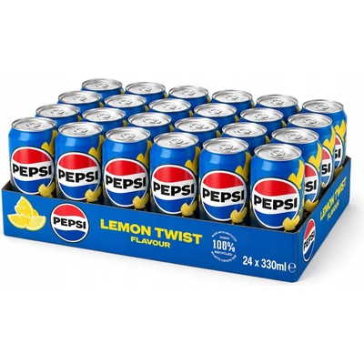 Pepsi Twist Lemon 24 x 330 ml