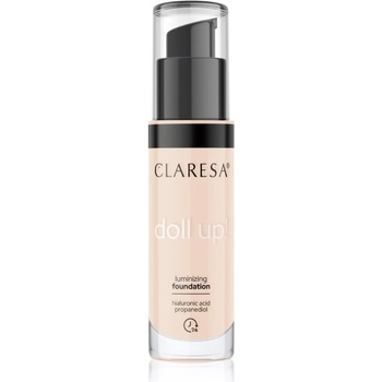 Claresa Doll Up! rozjasňujúci make-up pre prirodzený vzhľad 03 Light Medium 34 g