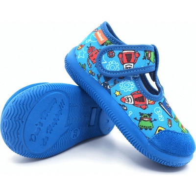 Milami papuče 2-6ROBOT Blue