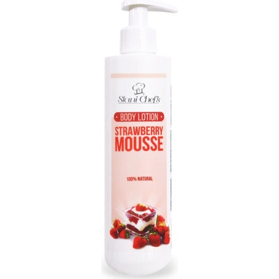 Stani Chef's Prírodný telové mlieko jahodová pena 250 ml