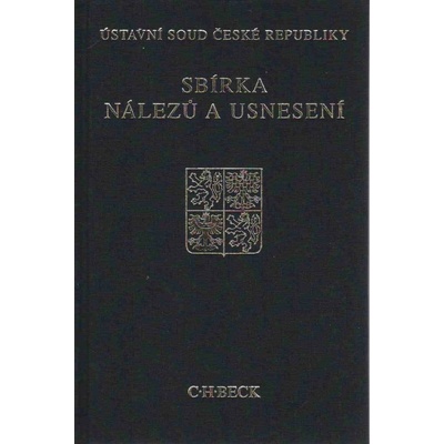 Sbírka nálezů a usnesení Ústavní soud České republiky+CD