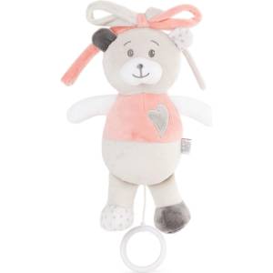 Tedsy Плюшена латерна Tedsy - Мече розово, 21 cm (98156)