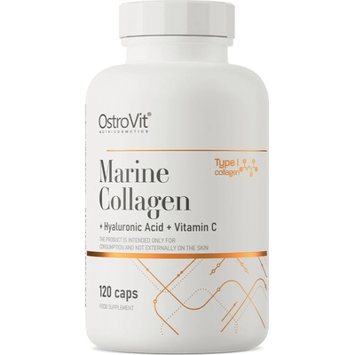 Ostrovit Marine collagen + hyaluronic acid vitamin C 120 kapslí