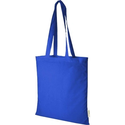 Orissa 100 g/m² organický cotton tote bag 7L Kráľovská modrá