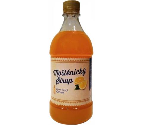 Moštěnický Sirup Citron 0,7 l